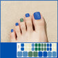 Pegatinas de gel semicuradas para uñas de los pies