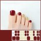 Pegatinas de gel semicuradas para uñas de los pies