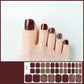 Pegatinas de gel semicuradas para uñas de los pies