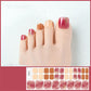 Pegatinas de gel semicuradas para uñas de los pies