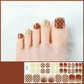 Pegatinas de gel semicuradas para uñas de los pies