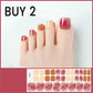 Pegatinas de gel semicuradas para uñas de los pies