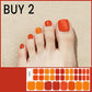 Pegatinas de gel semicuradas para uñas de los pies