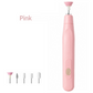 Set portátil eléctrico de manicura y pedicura