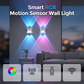 Aplique de pared con sensor de movimiento y mando a distancia
