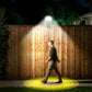 Luz solar con sensor de movimiento y clip