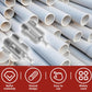 Kit de Rosca para Tuberías de PVC – Herramienta para Cortar Rosca Interna y Externa para Fontanería e Irrigación en Bricolaje