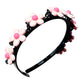 Diadema con dibujos animados para niñas