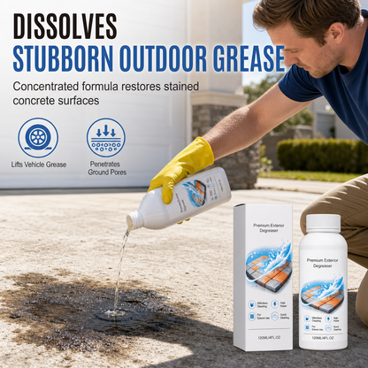 Eliminador de grasa y aceite para exteriores