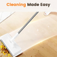 Retractable Snap Grip Mini Flat Mop