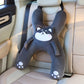 Almohada de viaje para coche con forma de H para niños