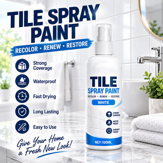 🔥OFERTA ESPECIAL 2026🎨 Pintura en aerosol para renovación de azulejos: ¡Cambia el color y refresca! ¡50% DE DESCUENTO!