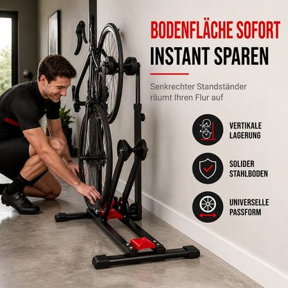 🔥 ¡50 % de descuento! 🚴 Soporte plegable para bicicletas con doble barra: soporte de exposición en forma de U para bicicletas de carretera y de montaña