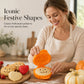 🎃¡Oferta especial de Halloween! 🔥¡Tienes que tener este molde para pasteles! 🍰Molde de mano para prensar pasteles de Halloween