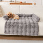 Cama para mascotas gruesa, cálida y antideslizante con borde