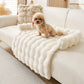 Cama para mascotas gruesa, cálida y antideslizante con borde