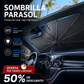 🌂¡50% OFF! ☀️ Parasol Plegable para Parabrisas de Coche – Bloquea UV, se Plegable en Segundos y Protege el Tablero 🚗